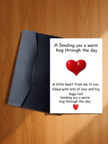 可爱迷你口袋拥抱诗卡，隔离礼物，拥抱信物，想念礼物，可爱树脂动物摆件，附赠鼓励卡，特别的生日、婚礼、派对、情人节礼物，圣诞拥抱卡，圣诞节 - 款式一 - 查看 21