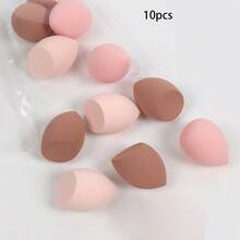 1/4/6/8/10/20pcs Makeup Sponges, Random Shapes, Suitable For All Skin Types, Latex-Free Multi-Purpose Makeup Sponges, Applicable For Liquid, Cream And Powder Products, Streak-Free, Seamless Makeup Application, Minimalist Design, Easy To Carry,Giveaways,Travel,Cheap Stuff,Travel Essential - Multicolor - View 9