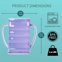 1个食品袋/果汁盒收纳架，带防压盖，可放入洗碗机清洗的塑料容器，适用于家庭、餐厅、派对、办公室，是父亲节、母亲节、送给朋友、情侣、家人、老师、同事、万圣节、圣诞节的绝佳礼物。 - 彩色 - 查看 11