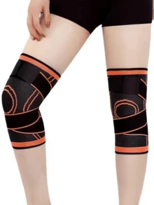 Corrente de joelho de nylon Corrente de joelho de ciclismo ao ar livre Corrente de alpinismo Corrente de joelho de esporte Enrolamento Corrente de joelho de pressão Cross-border Corrente de joelho - Multicolorido - Visão 6