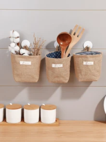 Bedside Storage Caddy,Hanging Storage Bag,Door Rear Storage Bag,Strong,Sturdy,Easy Installation,For Headboards Bunk Beds Dorm Rooms,Book,Phone,Magazine,Glasses,Phones,Magazine,Gift For Family, Loved, Friends, Classmates, Neighbors, Valentine's Day, Christmas, New Year's Gifts - Multicolor - View 4