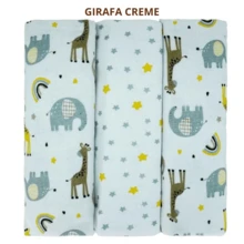 Set Of 3 Soft Baby Blankets 80x50cm, Ideal For Baby Boy/Girl, Bublim Baby Layette Gift, Gender Reveal Party - Màu be - Xem 9