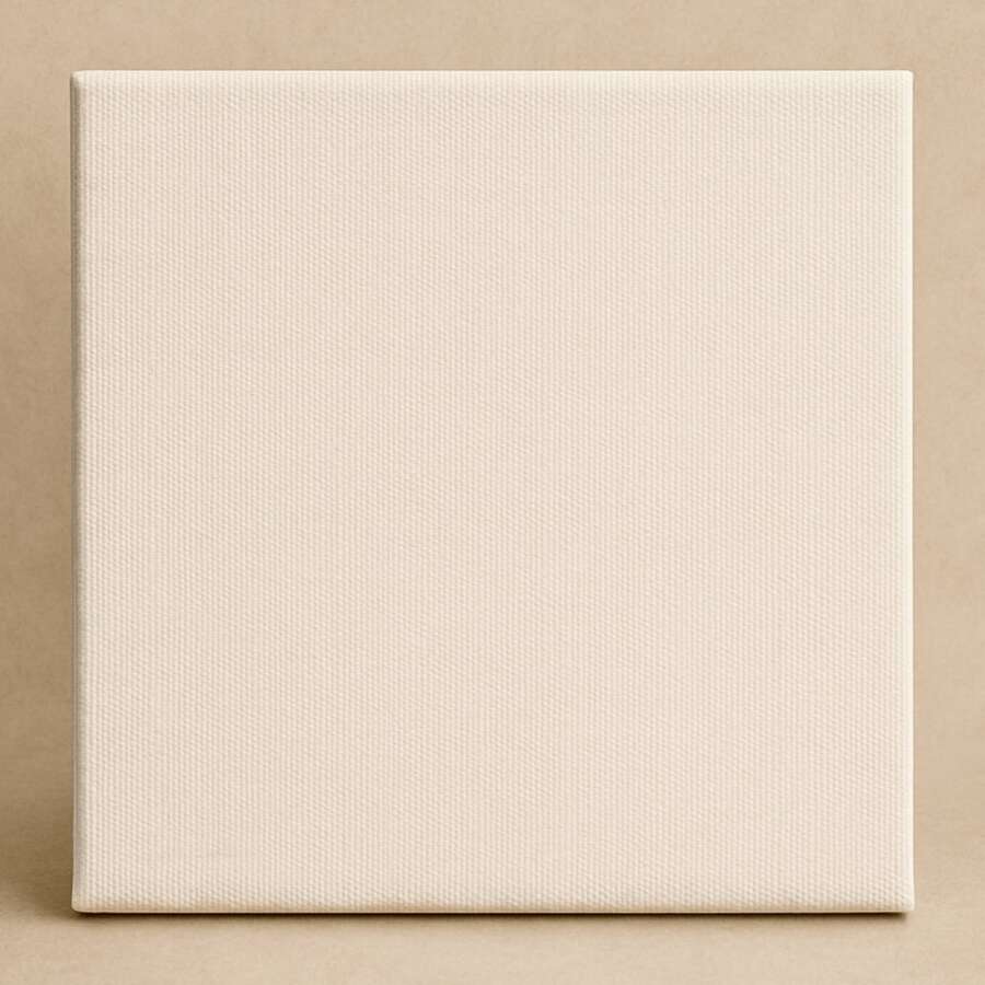 Tela 30x30 Algodao Premium Para Arte E Decoracao Moderna - Branco - Visão 1