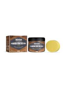 JUE FISH 80g/40g Natural Beeswax Furniture Polish - Polishes, Waterproofs, Scratch-Resistant, Wood Floor Care Beeswax. Natural Beeswax Deeply Nourishes Wood, Restores Luster And Natural Feel, Long-Lasting Shine And Effective Protection, Prevents Drying And Cracking, Moisture And Mildew Resistant, Cleans And Polishes - Multicolor - View 3