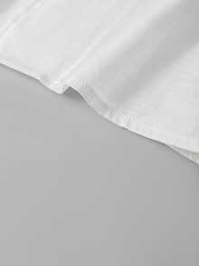 Plus Size Y2K Tie Front Blouses For Women Casual Lace Up Bow Boho Kimono Shirts Chic Loose Hollow Out V Neck Flare Long Sleeve Tops Going Out Coquette Clothes Holiday Outfits For Women Going Out Outfits Cute Tops Y2k Clothes Women - White - View 8