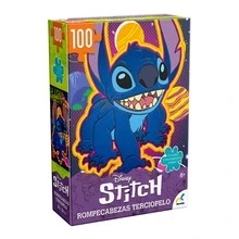 Disney Rompecabezas Especial Aterciopelado Stitch 100 Piezas para Niños - Multicolor - Ver 10
