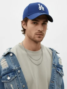 New Era THE LEAGUE LOSDOD GM 棒球帽，时尚百搭休闲款 - 藍色 - 查看 5
