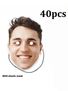 1/3/5/10 chiếc mặt nạ in ảnh, trang trí tiệc sinh nhật, que in ảnh rỗng hình quạt cá nhân hóa, mặt nạ vui nhộn, que in ảnh rỗng đầu to tùy chỉnh, phụ kiện trang trí tiệc in ảnh rỗng tùy chỉnh, tải ảnh lên, thích hợp cho sinh nhật, đám cưới, bạn bè, người thân, quà tặng tốt nhất, tiệc tùng, trang trí, đa chức năng, tùy chỉnh, cá nhân hóa, độc đáo, tình yêu vĩnh cửu - Nhiều màu - Xem 21