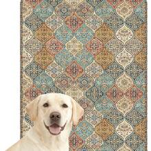 1pc Reusable Pet Pee Pad, Cat & Dog Urine Training Mat - Multicolor - View 11