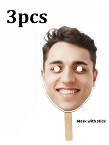 1/3/5/10 chiếc mặt nạ in ảnh, trang trí tiệc sinh nhật, que in ảnh rỗng hình quạt cá nhân hóa, mặt nạ vui nhộn, que in ảnh rỗng đầu to tùy chỉnh, phụ kiện trang trí tiệc in ảnh rỗng tùy chỉnh, tải ảnh lên, thích hợp cho sinh nhật, đám cưới, bạn bè, người thân, quà tặng tốt nhất, tiệc tùng, trang trí, đa chức năng, tùy chỉnh, cá nhân hóa, độc đáo, tình yêu vĩnh cửu - Nhiều màu - Xem 17