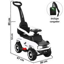 Joykoo Kids Electric Vehicles - White - View 4