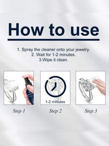 Limpiador de joyas, limpiador antioxidante para descontaminación y mantenimiento de collares y joyas de oro - Multicolor - Ver 6