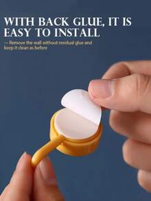 Bộ 20 móc treo tường tự dính, dùng để treo chìa khóa, quần áo, khăn tắm - Thiết kế đơn giản, phù hợp cho phòng tắm, phòng ngủ, lối vào, trang trí nhà cửa, móc treo tiện dụng - Dễ dán và sử dụng (Màu ngẫu nhiên) - Nhiều màu - Xem 2