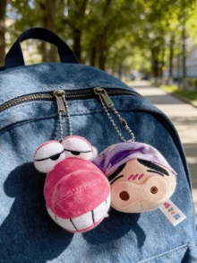 Khóa thắt lưng hình thú nhồi bông Crayon Shinchan Sticky Buddies được cấp phép, phong cách Waniyama San và Buriburi, điểm xuyết bằng dây kim loại, tính năng dính từ tính cho tương tác thú vị, được chế tác để tạo cảm giác thoải mái khi chạm vào, họa tiết sống động và dễ thương, hoàn hảo để làm chìa khóa, túi xách, đồ trang trí bàn làm việc để thêm phần thú vị cho các vật dụng của bạn, lý tưởng cho người hâm mộ Crayon Shinchan, nhà sưu tập, học sinh, thanh thiếu niên, đáng yêu để làm quà tặng cho bạn bè/người yêu - Cá sấu + Bảo vệ trái - Xem 7