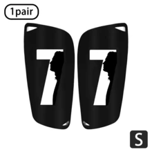 7号斜纹穿孔护腿板，黑白配色，成人足球训练护腿板，耐热耐磨，用途广泛，足球场必备，馈赠佳品 - 彩色 - 查看 8