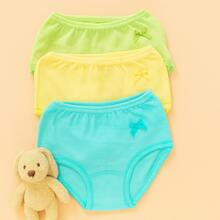Set de 3 Calzoncillos Lisos Talla 10 Algodón Premium – Colores Surtidos Trío Premium de Calzoncillos para Niña Talla 10 – Suaves, Cómodos y en Tonos al Azar Calzoncillos Lisos Talla 10 de Algodón Premium – Set de 3 en Colores Variados Ropa Interior Talla 10 Algodón Premium – Set de 3 Piezas en Colores Aleatorios Set Premium de Calzoncillos Lisos Talla 10 – Colores Sorpresa y Algodón Suave - Blanco - Ver 5