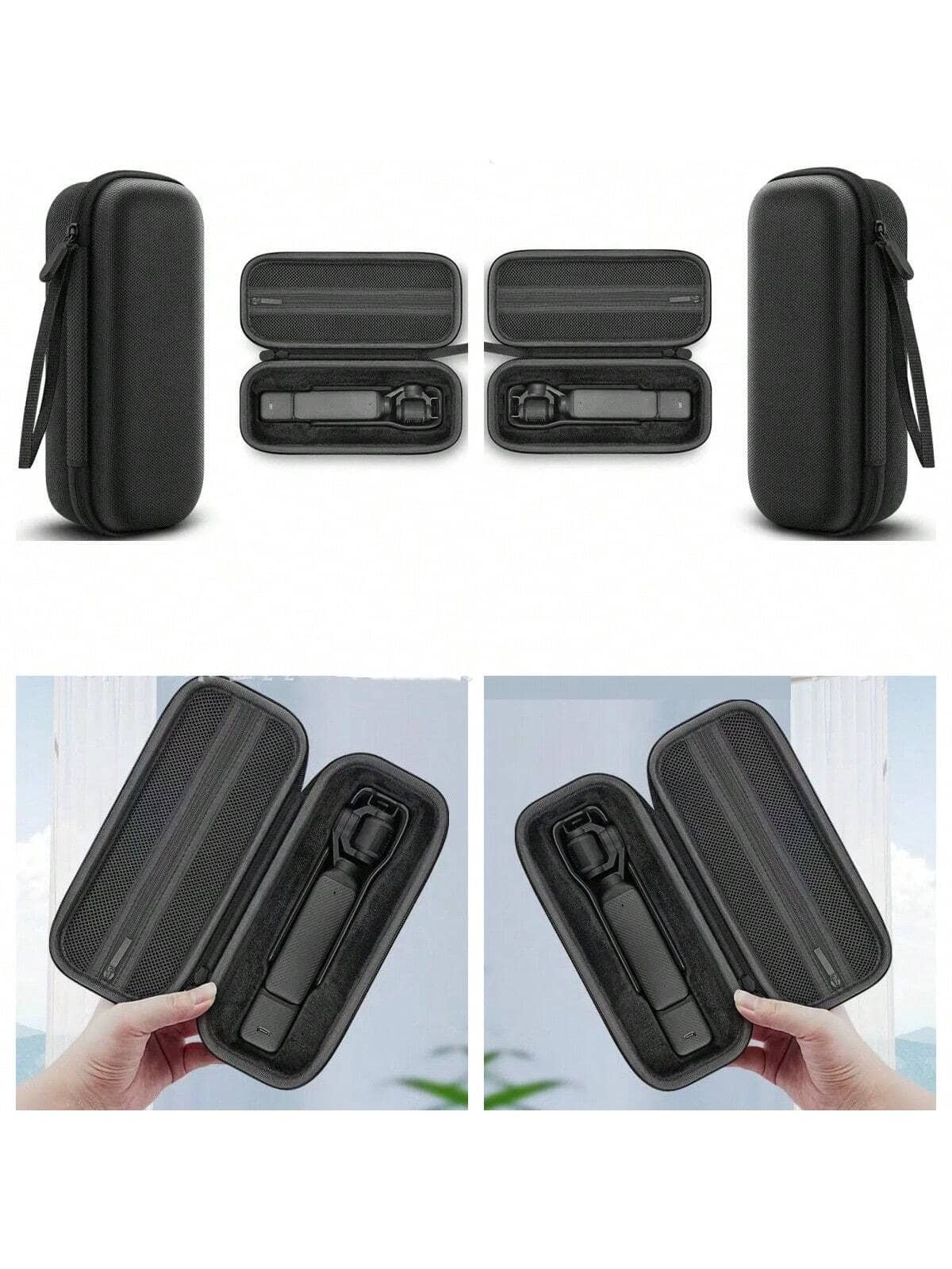 Suitable ForDJI Osmo Pocket 3 EVA Storage Box ForDJI Osmo Shockproof And Drop-Resistant Zipper Camera Bag,Fordji Osmo Pocket 3 Accessories,Osmo Pocket,Osmodji Pocket 3,Go Pro Camera