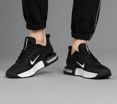  Zapatillas de running para hombre con amortiguación Air Max de Nike, nuevo modelo Air Max con comodidad para los pies, adecuado para ir al trabajo y hacer deporte, zapatos deportivos casuales versátiles en negro y blanco, un éxito de imprescindible FQ1833-001
