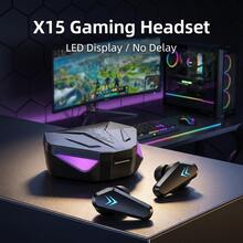 [High-Definition Display] Wireless Gaming Earbud,Wireless Design, Touch Operation, Long Battery Life, Strong Compatibility, Light And Easy To Carry, Perfect For Students And Holiday Gifts, Enjoy The Ultimate Visual Experience!Audifonos Bluetooth,5.1 Dual Game Music Mode - màu đen - Xem 2