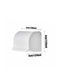 半件套浴室剃须刀和电动牙刷架，免钻孔简易安装淋浴置物架，坚固节省空间的简约浴室收纳架，必备浴室梳妆台整理架，秋季家居装饰必备，返校/圣诞节新奇礼物，创意恶作剧礼盒（带手势符号），双重恶作剧惊喜