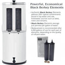 Berkey Authentic Black Berkey Elements BB9-2 Filters For Berkey Water Systems (Set Of 2) - Black - View 3
