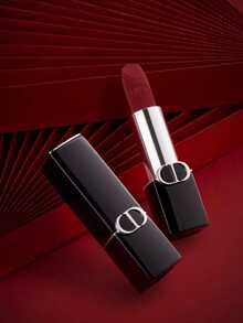 Dior 迪奥炫彩蓝金唇膏 - 滋养持久唇膏 3.5克/0.12盎司 - 丝绒、缎光及全新透亮妆效 - 999-velvet finish - 查看 2
