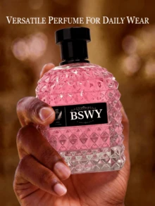Eau De Toilette For Milano Women's Perfume 3.4 Fl. Oz. Eau De Parfum Natural Spray With Pink Pepper,Bergamot,Jasmine,Bourbon Vanilla, Cashmeran Scent For Daily Use - 花卉印花 - 查看 4