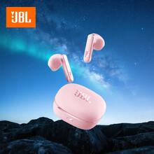 JBL T280 X3 真无线蓝牙耳机，具备主动降噪、音乐播放、通话功能，半入耳式设计，防水防尘，兼容苹果设备 - 粉色 - 查看 1
