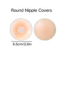 Silicone Invisible Bra Straps - Reusable, Self-Adhesive Padded Design For Maximum Support, Hand Washable, Comfortable, Soft, And Breathable, Seamless Underwear And Women's Accessories - Perfect For Low-Back Styles. - Nhiều màu - Xem 6