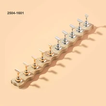 Beautizon Nailartlab 11pcs Double Row Nail Art Practice Tray Holder Stand, Strong Magnetic Metal Nail Art Tray Practice Nail Tools, Suitable For Women Nail Salon DIY - Multicolor - View 8