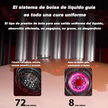 Peine eléctrico de masaje para el cabelludo, equipo de spa de belleza recargable por USB con función de vibración, aplicador de aceite esencial 2 en 1 con 3 modos de masaje, apto para todo tipo de cabello, ideal como regalo para vacaciones - ROJO - Ver 10