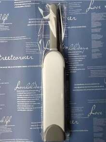 1pc Lint Remover, Dust & Hair Removal With Retractable Storage Box, Household Pet Hair Static Brush, Dual-Sided Lint Brush, Pet Hair Remover - Light Grey - View 5