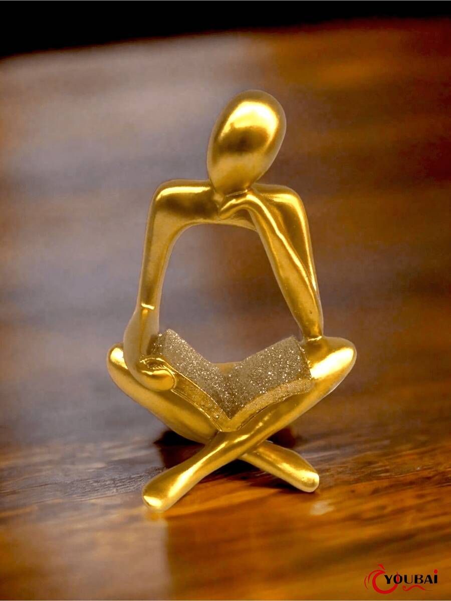 Abstract Resin Figurine Ornament - View 1