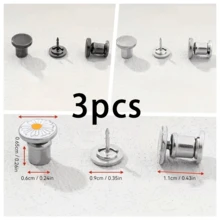 Kẹp rút ngắn ống quần vô hình, ngăn quần bị kéo lê, kẹp gấu quần vô hình không cần may, thích hợp cho mũ chống nắng, mũ tai bèo, quần jean, quần tây, phụ kiện chống trượt cho quần áo. - Nhiều màu - Xem 15