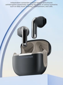 Monster TWS耳机 超长待机 入耳式耳机 HIFI立体声音乐耳机 防水运动耳机 游戏耳机 - 均碼 - 查看 11