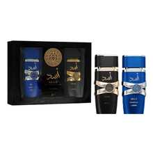 Lattafa Asad 5th Anniversary Edition Asad Zanzibar / Asad Noir 100ml *2 Eau De Parfum For Men - 多樣化香型 - 查看 4