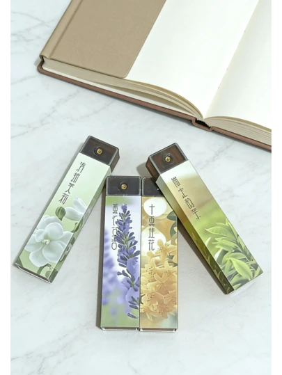 1/2pcs Handmade Aromatherapy For Relaxation, Focus, Rejuvenation, Sensory Enjoyment, Meditation And Yoga, Long-Lasting Fragrance, Suitable For Air Purification, Sleep And Relaxation, Especially In Summer