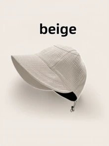 1pc Women's Sun Hat, All-Season Sun Hat, Adjustable, Waffle Knit Versatile Baseball Cap, Great Gift Choice For Valentine's Day - Multicolor - View 12