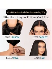 bling hair 200% Density Body Wave Lace Front Wigs Human Hair Pre Plucked Transparent 13x6 13x4 Lace Frontal Wigs Human Hair 4x4 Lace Closure Wigs Human Hair For Women Wear And Go 5x5 6x4 9x6 Glueless Wigs Human Hair Pre Cut Brazilian Hair Hidden Strap 360 Body Wave Full Lace Frontal Wigs Human Hair With Invisible Drawstring Natural Color No Glue Ready To Go 13x6 Invisible Drawstring Lace Frontal Body Wave Wig Natural Hairline - Natural Black - Xem 10