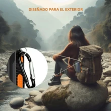 Cargador solar portátil de 2025 20000 mAh - Puertos USB/Tipo C/Micro con linterna LED y brújula, batería externa de emergencia duradera para exteriores, camping y viajes, personalizable para regalo, compatible con todos los dispositivos digitales - Multicolor - Ver 10