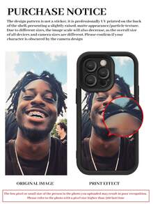 1pc Customized Black Skin Phone Case Compatible With IPhone 16 Pro Max/17 Pro Max/17 Air/17/16 Plus, S25 Ultra/S25 Plus/S25, Redmi And Other Models,Season Picks,2025phonecase