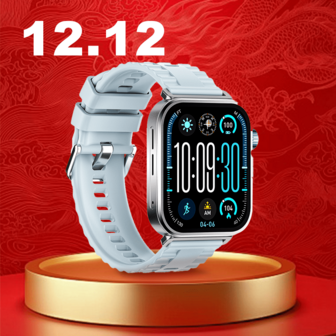 PANDA WATCH Fit4 Pro Universal Smartwatch For Both Men And Women With High Definition 2 Inch Fully Fitted Touch AMOLED Screen, Sporty Smartwatch Support For Multiple Languages, Bluetooth Phone Call, Charging Function Message Notification, 3ATM Waterproof, Chat, NFC, ChatGPT, Built In 410mAh Battery, Suitable For Android & IOS