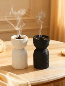 这款优雅的树脂精油扩香器采用黑白配色，适合家居装饰、办公室、节日庆典和瑜伽馆，兼具装饰性和香薰功效。它还可以用作客厅装饰品、返校礼物、毕业礼物、纪念品、情人节礼物、送给女性的礼物以及结婚礼物。 - 彩色 - 查看 6