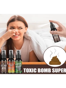 放屁喷雾 - 新奇香味恶作剧喷雾，便携式趣味搞怪礼物，适合派对和朋友聚会 - 彩色 - 查看 2