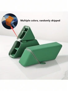 1 Hộp đựng bút silicon thời trang, hộp đựng bút chì để bàn có thể gấp gọn với dung tích lớn, thiết kế chất lượng cao di động, thích hợp làm quà tặng sinh nhật, phần thưởng học tập, ngày nhà giáo, học sinh và sử dụng tại văn phòng - Nhiều màu - Xem 15