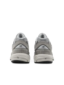 New Balance 男女通用运动鞋 高弹力 减震 厚底 缓震 透气 易清洁 耐穿 健身 跑步 通勤 街头 灰色 ML2002RC - 灰色 - 查看 4