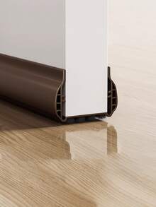 1pc Soundproof Door Seal Strip With Brush, Windproof Dustproof Insect-Proof Thickened PVC Door Draft Stopper, Bottom Seal Strip, Wall Decor, Bedroom Decor, Home Decor, Living Room Wallpaper, Party Decor, Living Room Decor, Bedroom Decor, Office Decor, Home Accessories - Multicolor - View 10