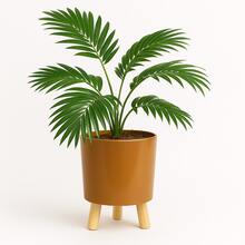 Modern Minimalist Tripod Decorative Plant Pot - Copper - View 3
