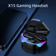 [High-Definition Display] Wireless Gaming Earbud,Wireless Design, Touch Operation, Long Battery Life, Strong Compatibility, Light And Easy To Carry, Perfect For Students And Holiday Gifts, Enjoy The Ultimate Visual Experience!Audifonos Bluetooth,5.1 Dual Game Music Mode - màu đen - Xem 7