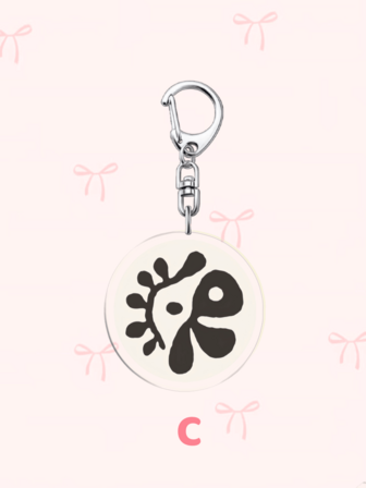 1PC Acrylic C-Ortis Keychain Merch & Gifts For : Perfect For Boyfriends, Girlfriends, Or Family Members. Friendship Keychain / Women's Keychain / Bag Charm / Christmas Gift.